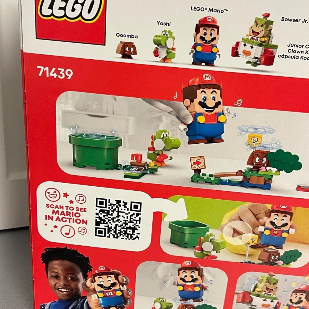 LEGO Super Mario Adventures w/Interactive Lego Mario (71439) 218Pieces 6+ Sealed